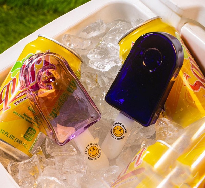 Hemper Goody Glass Popsicle Hand Pipe冰棒造型玻璃烟斗(两色) - 其他 - 其他材质 多色