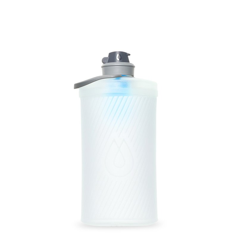 【HydraPak】Flux+ 1.5L 软式水壶 过滤器 - 露营用品 - 其他材质 白色