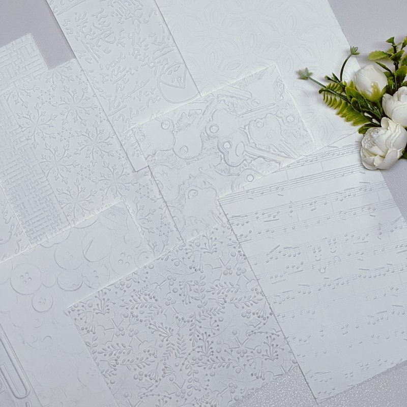 压纹纸组合包 vol.1 - 笔记本/手帐 - 纸 