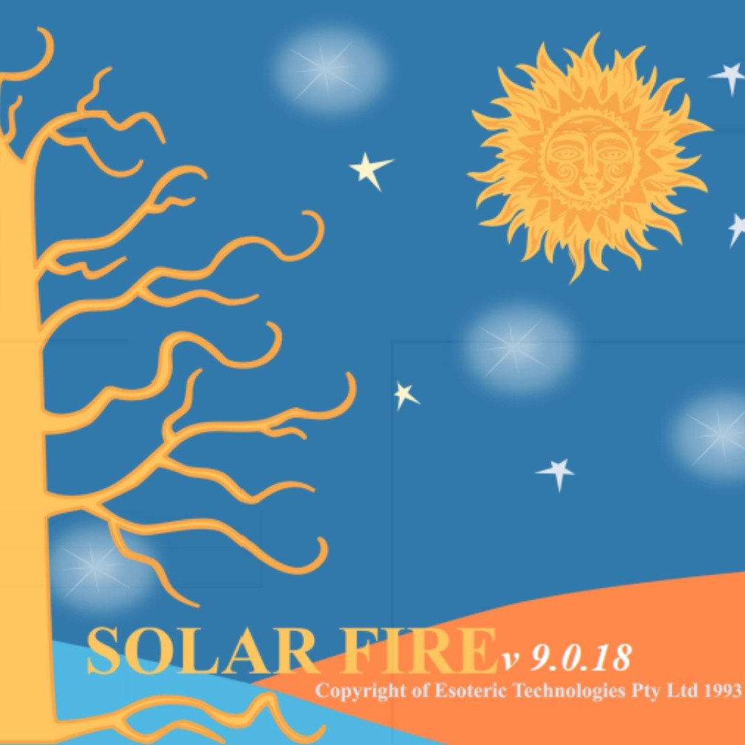 专业占星软件 Solar Fire 的应用 - 摄影/心灵/讲座 - 其他材质 