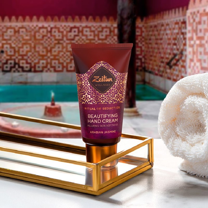 俄罗斯Zeitun莎杜植萃茉莉魅惑女神柔嫩护手霜50ml - 手足保养 - 其他材质 粉红色
