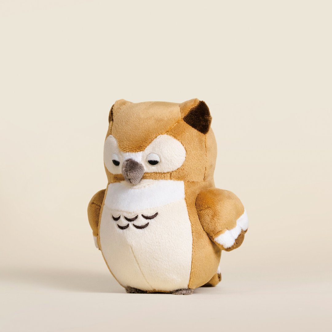 Mini Bellzi | Owli 小猫头鹰玩偶 - 玩偶/公仔 - 其他人造纤维 咖啡色