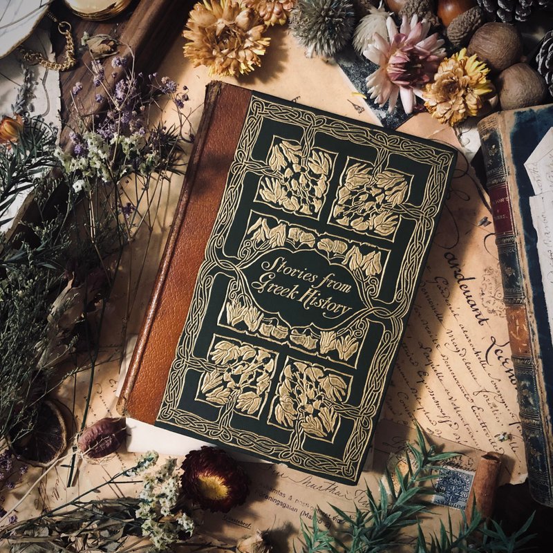 英国伦敦出版1906百年希腊历史故事 - 其他 - 纸 卡其色