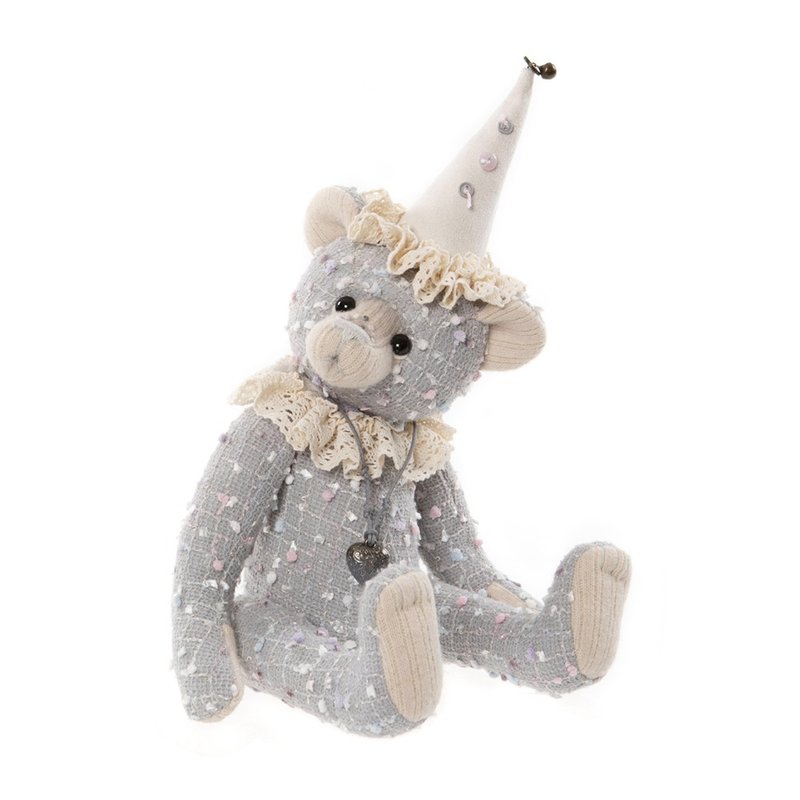 Serendipity 手工制作限量动物玩偶 全球限量 200 只 Bear 泰迪熊 - 玩偶/公仔 - 聚酯纤维 银色