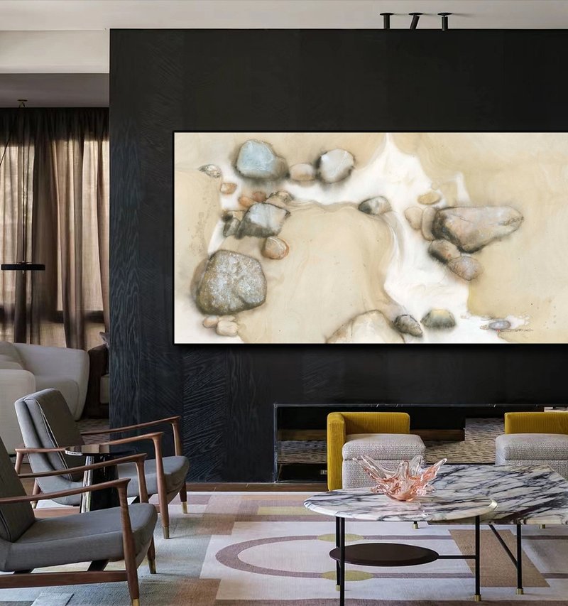 【订制】小红书设计师都在找的水彩艺术家林顺雄高清复刻艺术版画 - 海报/装饰画/版画 - 其他材质 卡其色