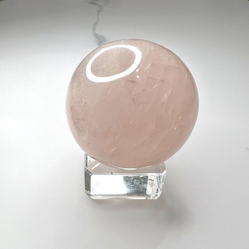 粉晶球 | 水晶 | 水晶球 | 水晶摆件 - 摆饰 - 水晶 粉红色