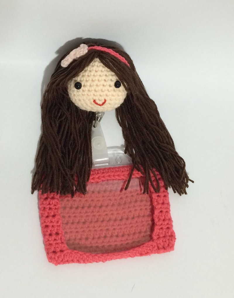 Aprilnana_订制款_名牌吊牌 - 证件套/卡套 - 棉．麻 红色