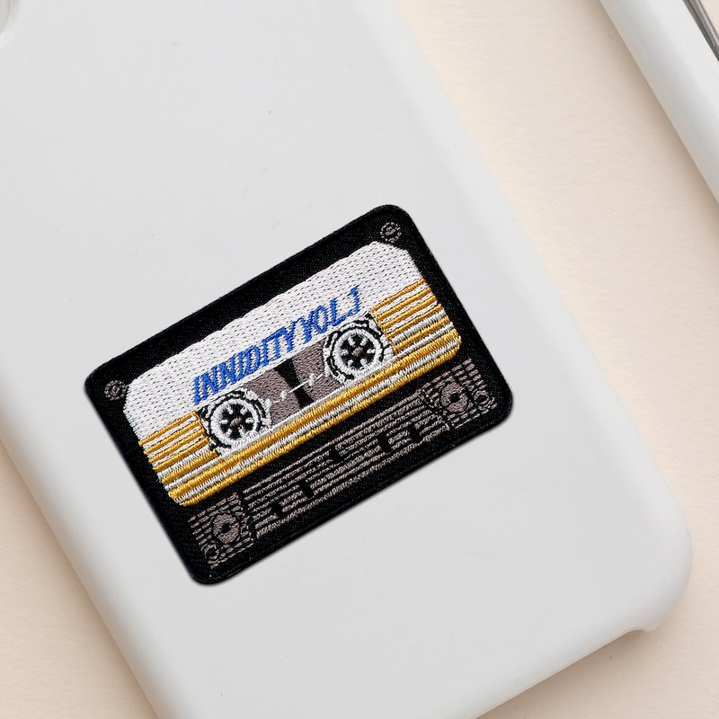 复古记忆 / 刺绣贴纸 - 贴纸 - 绣线 多色