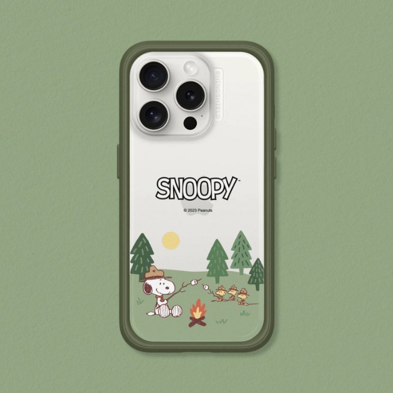 Mod NX边框背盖手机壳∣Snoopy史努比/露营趣 for iPhone - 手机配件 - 塑料 多色