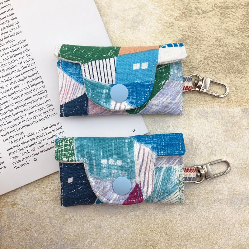 铺棉 小袋。零钱。印章。小物收纳。 - 零钱包 - 棉．麻 