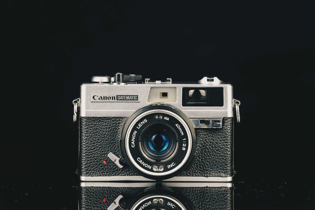 Canon DATEMATIC #2450 #135底片相机 - 相机 - 其他金属 黑色