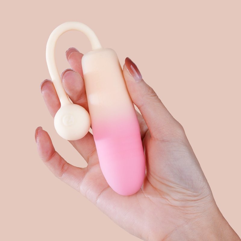 Zemalia 探觅【伸缩版】手机智能遥控 双头震蛋 - 情趣用品 - 硅胶 