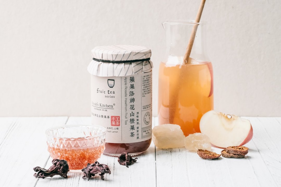 【香港手工果蜜茶】苹果洛神花山楂果茶 | 润喉解渴　健胃消滞 - 果汁/蔬果汁 - 新鲜食材 