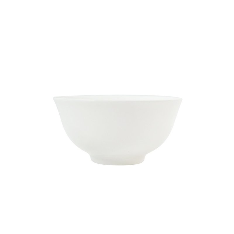 Chinese White 中式纯白骨瓷饭碗(11cm) - 碗 - 瓷 白色