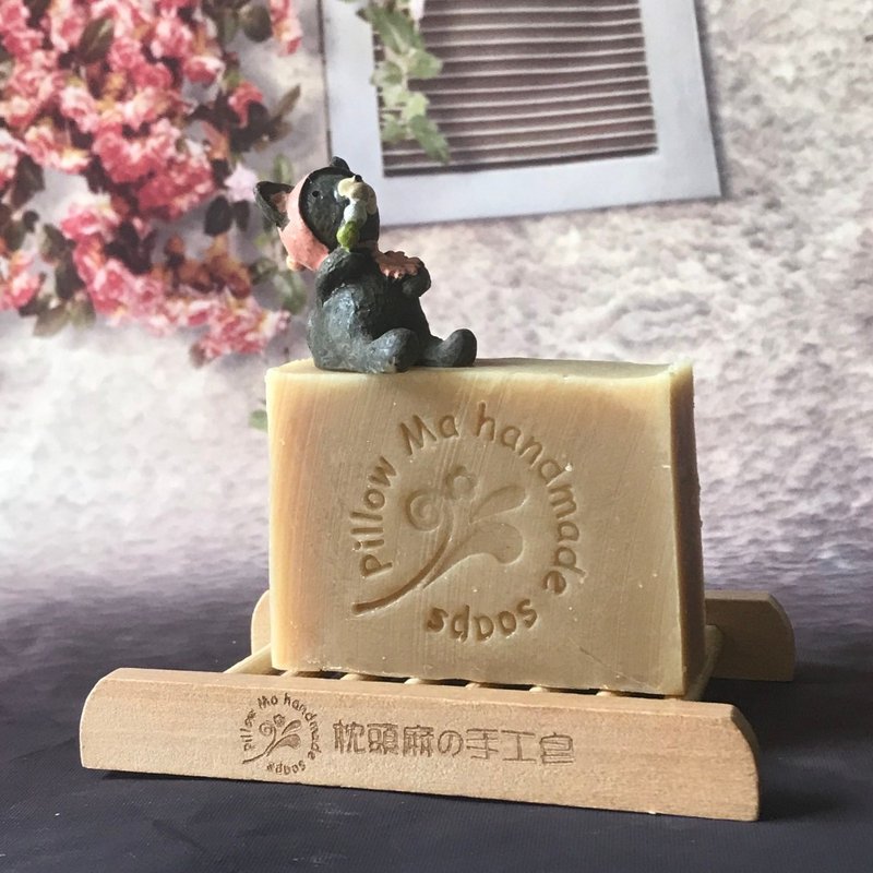 茶玫瑰/茶树纯露 - 肥皂/手工皂 - 植物．花 卡其色