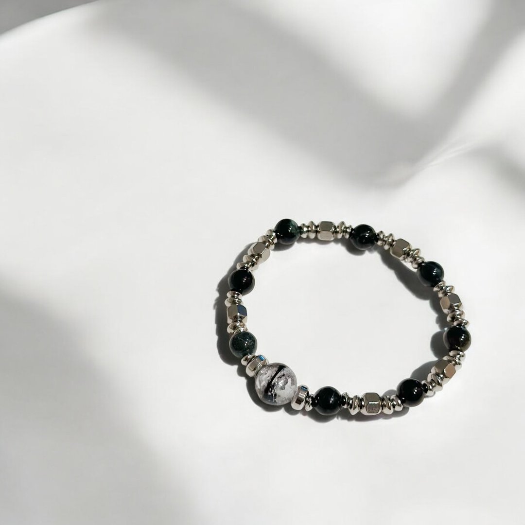 Mimis设计款 中性 玄石 胎毛水晶手链 - 婴儿饰品 - 水晶 