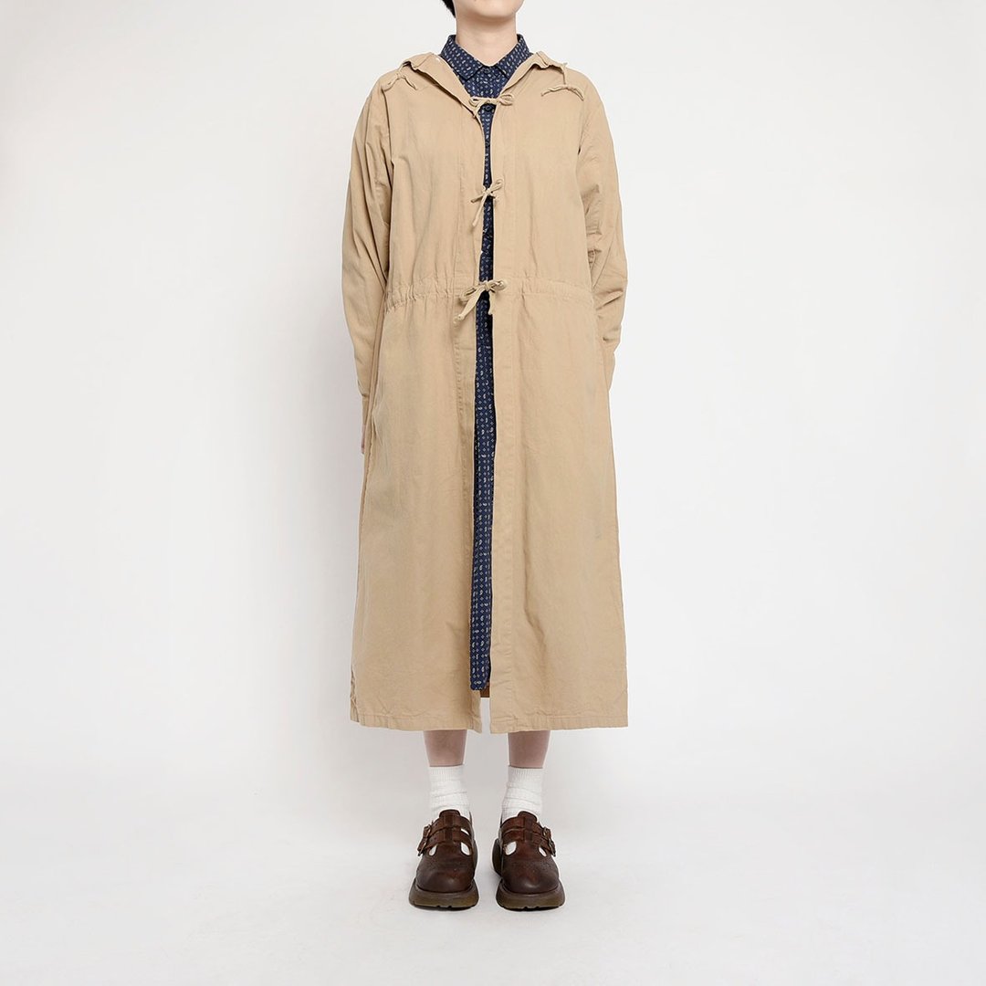 保加利亚军用外科医疗服 / Vintage 古着 - 女装休闲/机能外套 - 棉 卡其色