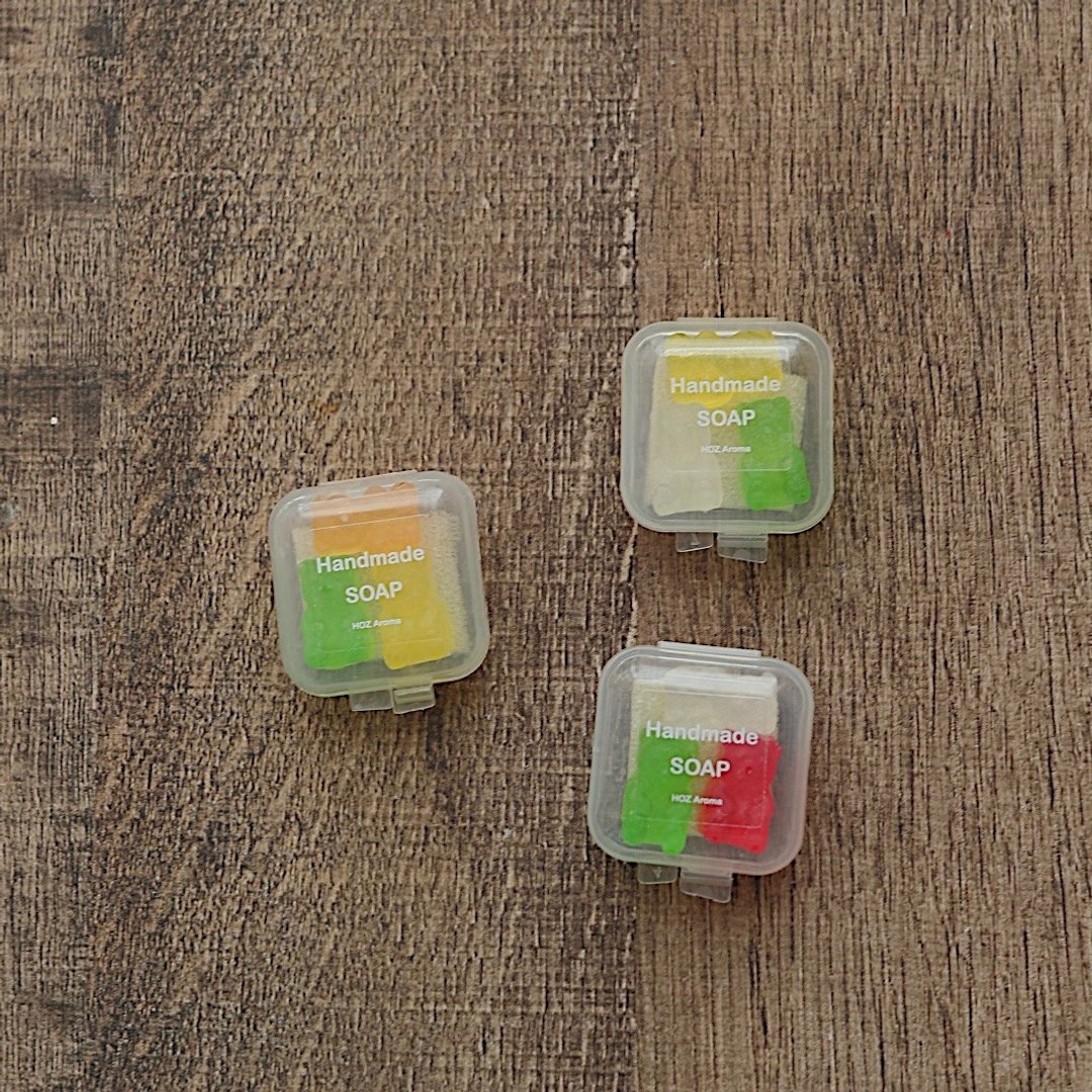 小熊软糖 造型手工皂 【三颗装】 - 肥皂/手工皂 - 浓缩/萃取物 