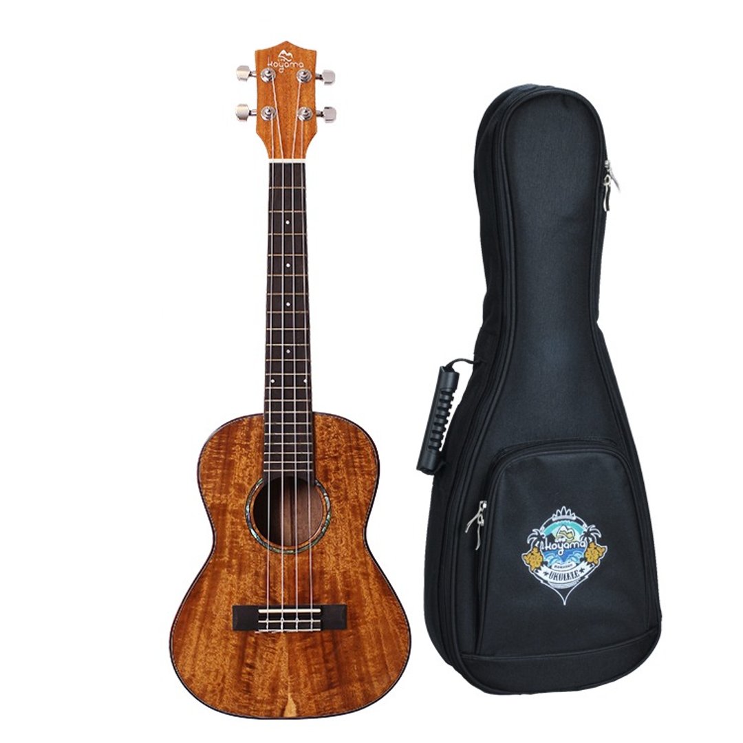 KYM-ASAT 26寸乌克丽丽 相思木全单板 All Solid Acacia Tenor Ukulele - 吉他/乐器 - 木头 咖啡色