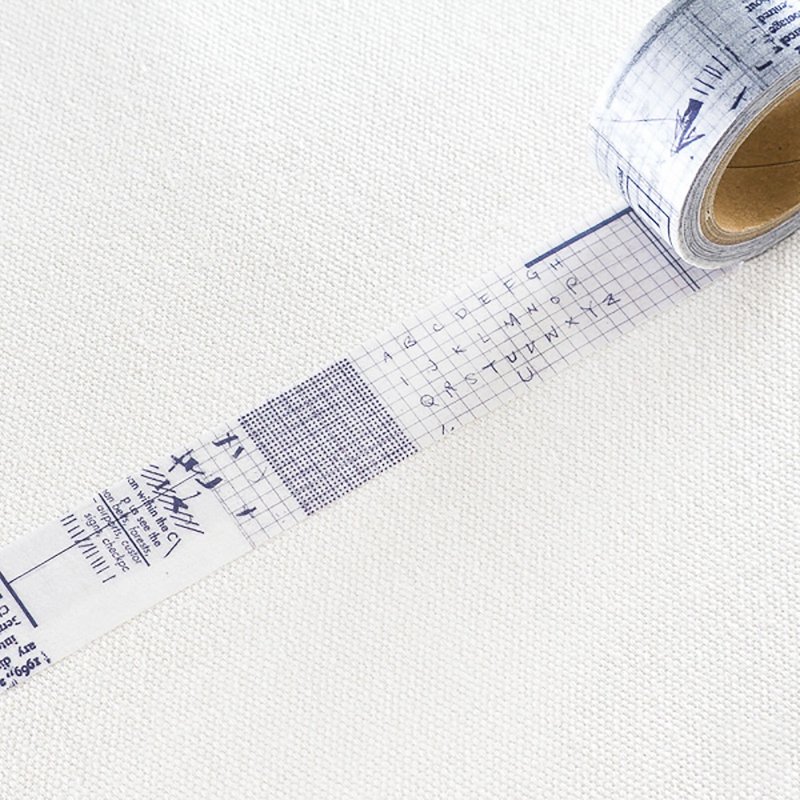 夏米花园 Chamilgarden 和纸胶带 - 距离 distance ( MTW-CH123 ) - 纸胶带 - 纸 灰色