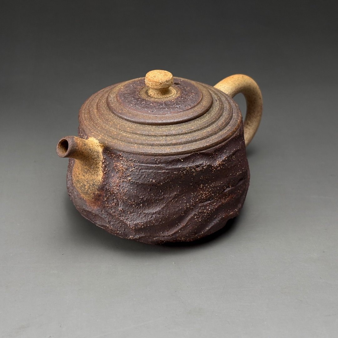 良时美器|周圣钧 缭云岩矿泡茶壶 个人茶壶250ml - 茶具/茶杯 - 陶 咖啡色