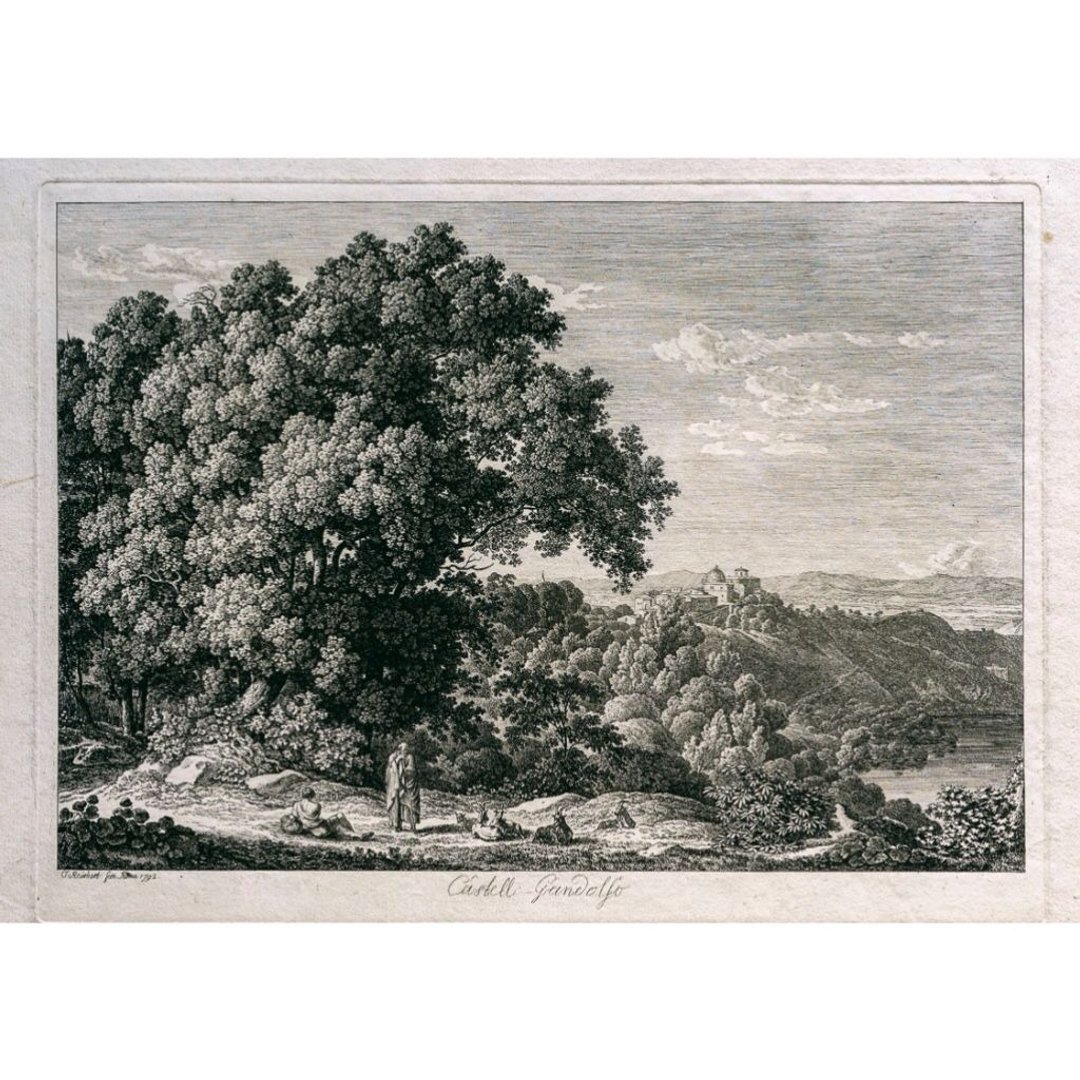 甘多尔福堡 - 约翰 莱因哈特 - 版画挂画 - 海报/装饰画/版画 - 纸 