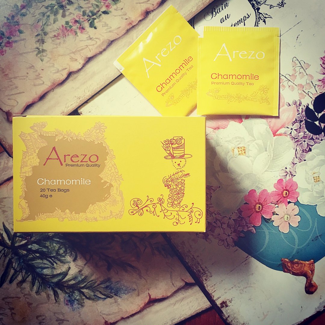Arezo 100%洋甘菊 (SGS 欧盟457项农药检验, 合格) 不含咖啡因 - 茶 - 新鲜食材 黄色