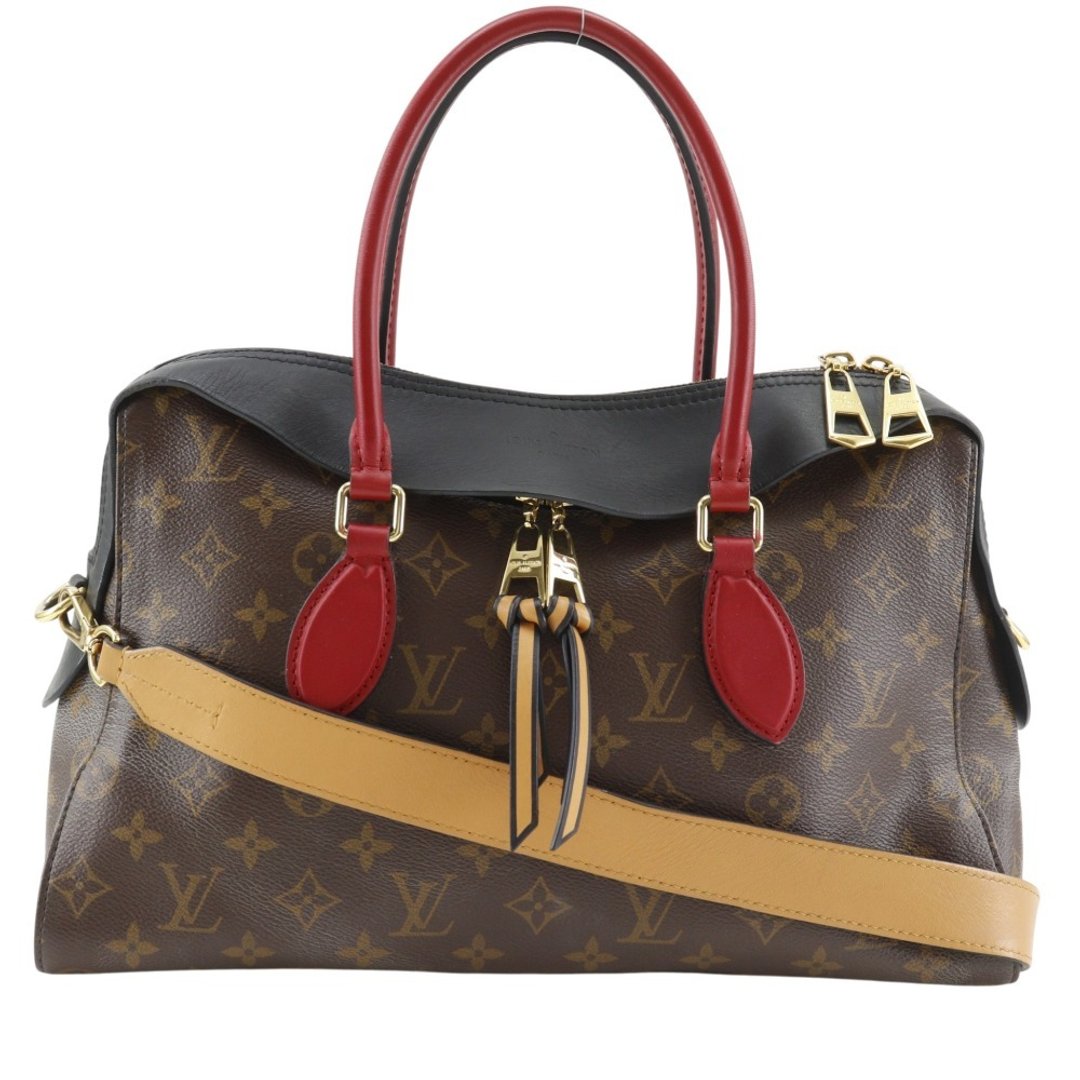 【日本直送】LOUIS VUITTON Tuileries Tote 手提包 2WAY 肩背包 M41456 Monogram 帆布 棕色 FL2117【二手】 - 手提包/手提袋 - 人造皮革 咖啡色