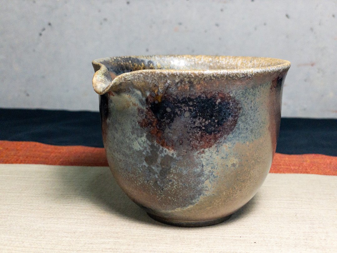 茶海/茶盅/公道杯/柴烧/落灰/杨博戎 - 茶具/茶杯 - 陶 
