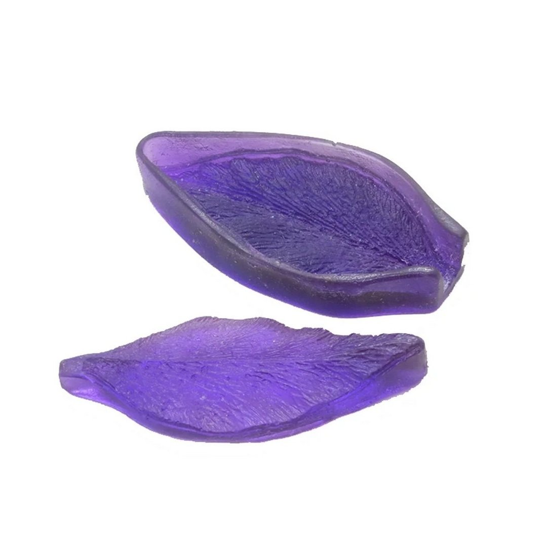 百合项链树脂模具/独特树脂花朵吊饰模具/订制蜡烛模具 - 蜡烛/香氛/手工皂 - 塑料 紫色