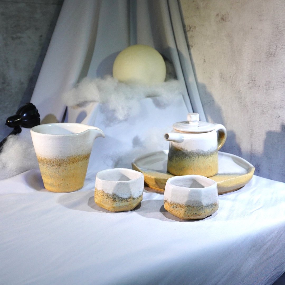 穗雨茶具组 - 茶具/茶杯 - 陶 多色