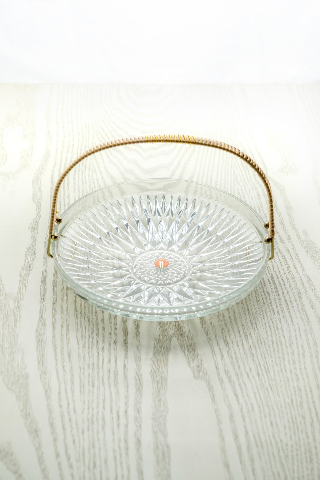 日本制 HOYA GLASS 19厘米水果点心玻璃盘 库存新品  台湾包邮 - 盘子/餐盘/盘架 - 玻璃 透明