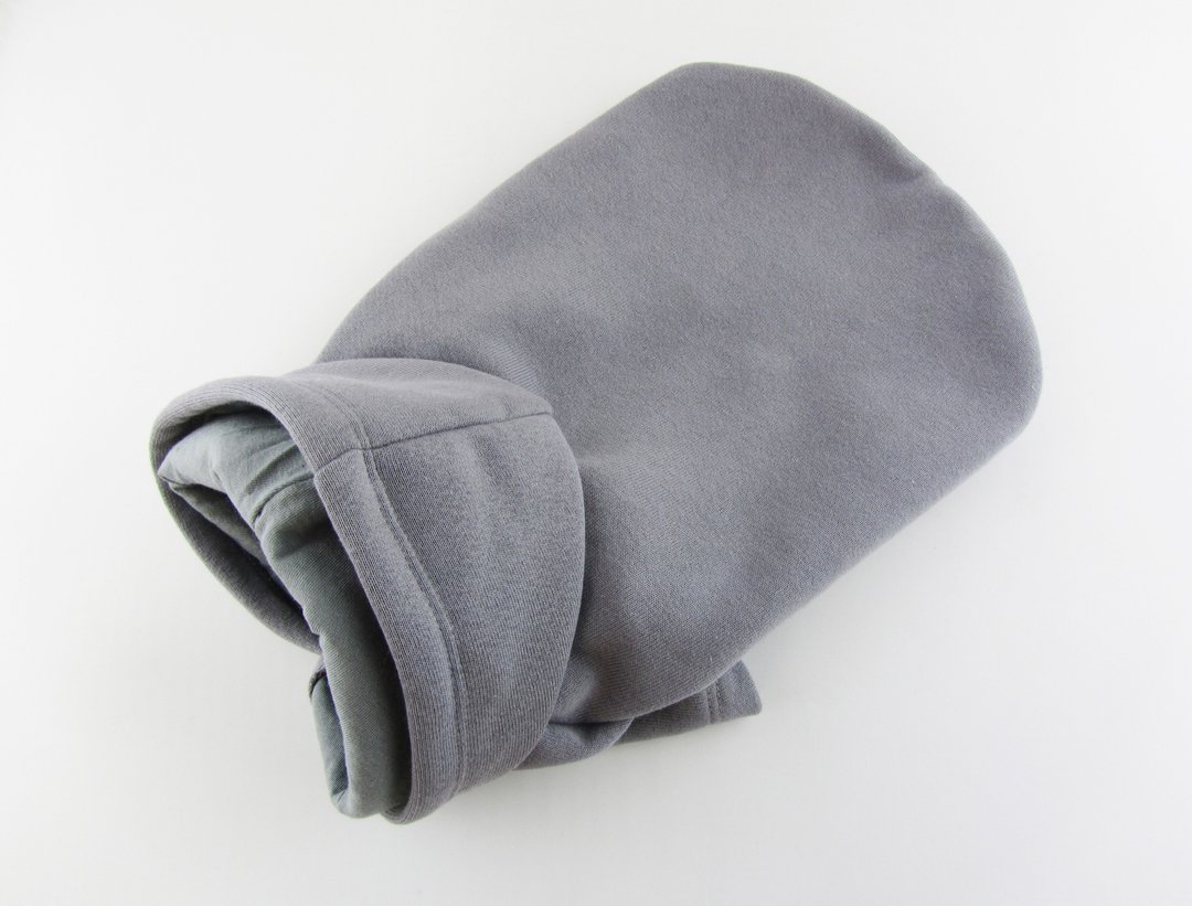 Cotton/poly Fleece Hoodie, Hooded Sweatshirt, Dog Apparel - 衣/帽 - 其他材质 灰色