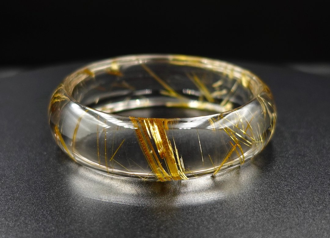 宝丽金珠宝-天然钛晶手镯 - 手链/手环 - 水晶 