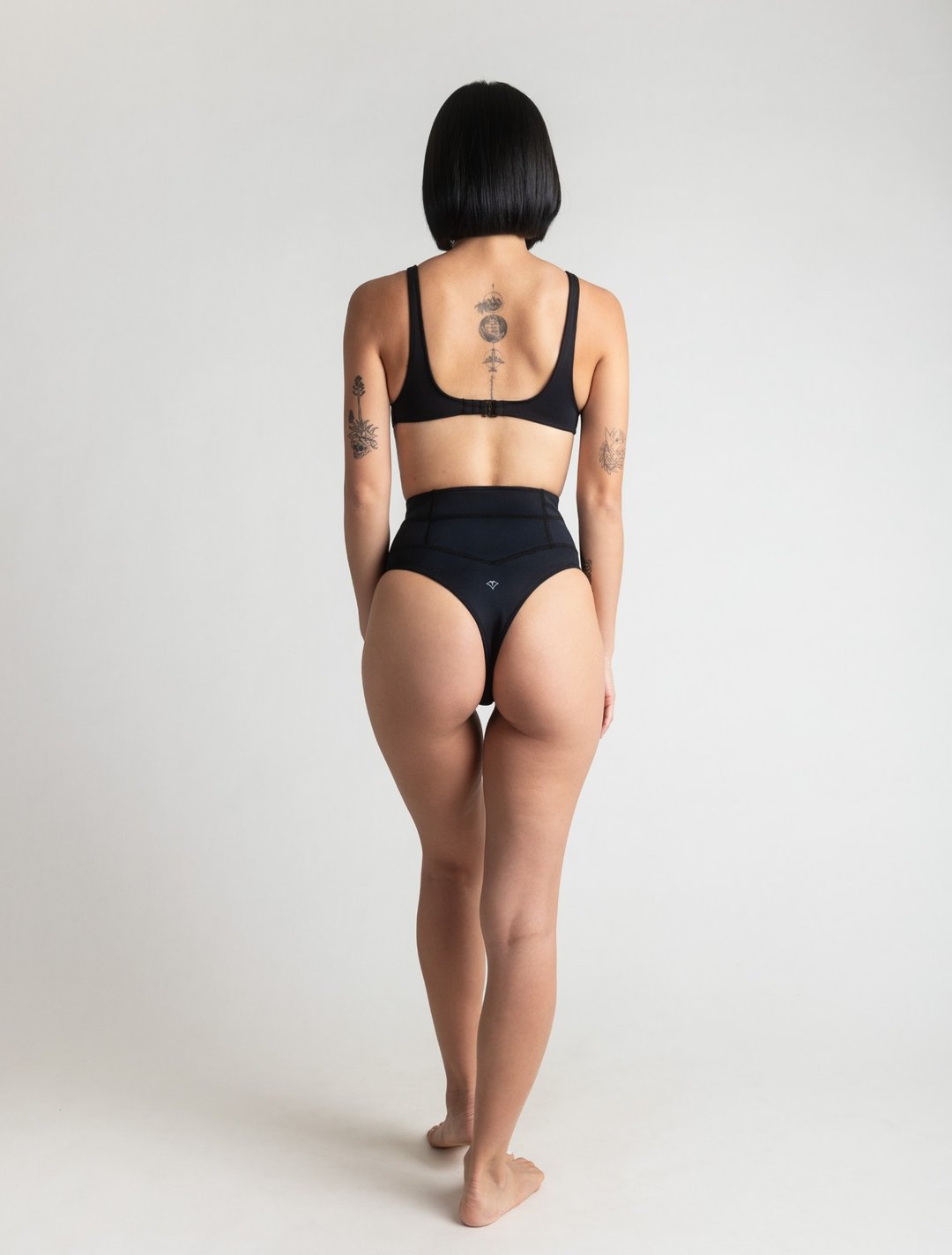 Black 经典黑 / 1.5mm NBR 防寒高腰下裤 / Bottom - 女装泳衣/比基尼 - 其他材质 黑色