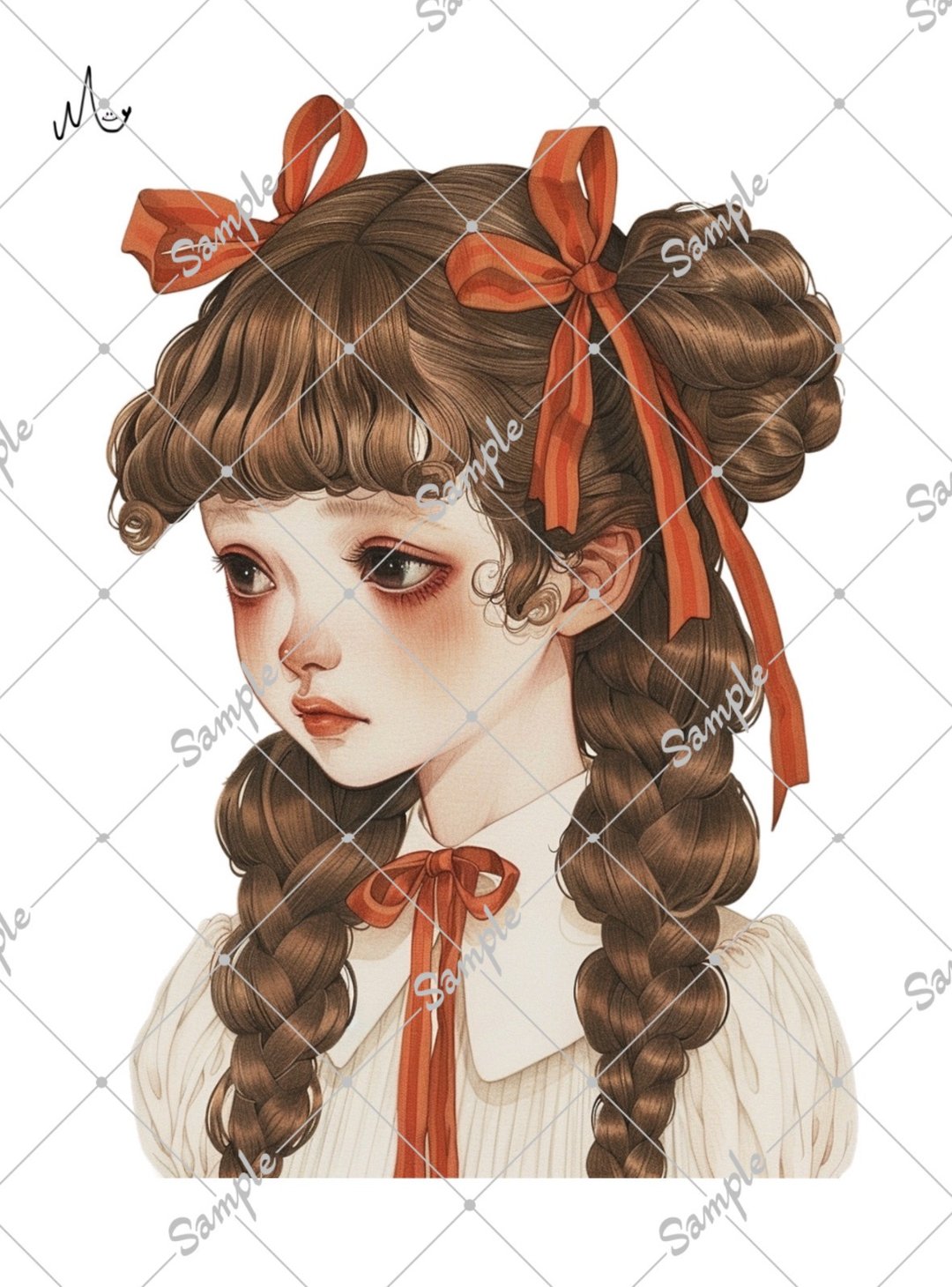 原创人物贴纸 - 贴纸 - 纸 