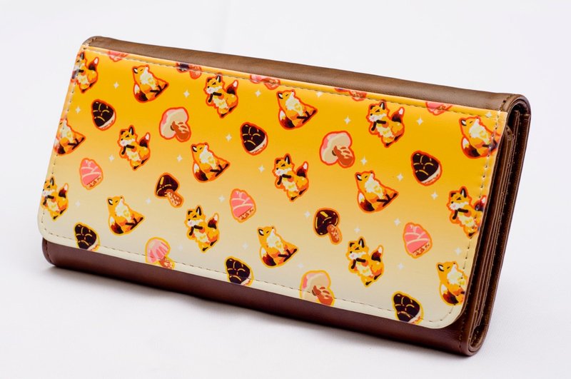 │CHOICE│中性长夹 - 皮夹/钱包 - 真皮 橘色