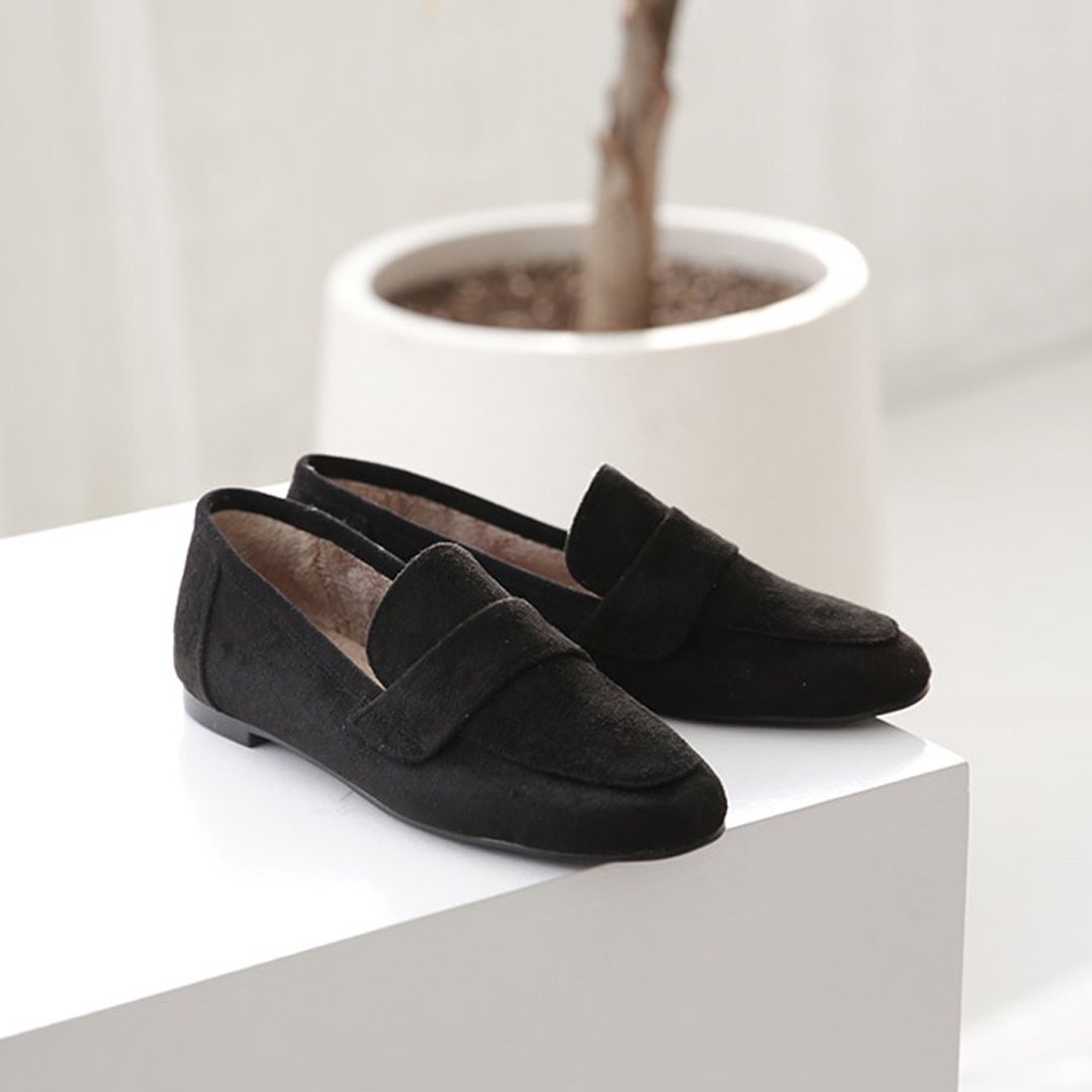 PRE-ORDER 韩国人手制 MACMOC Rabbit (Black) 乐福鞋 - 女款牛津鞋/乐福鞋 - 人造皮革 黑色