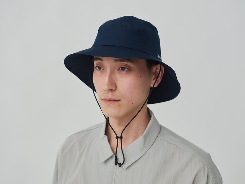 GORE-TEX 防雨帽 - 蓝色 - 帽子 - 聚酯纤维 蓝色