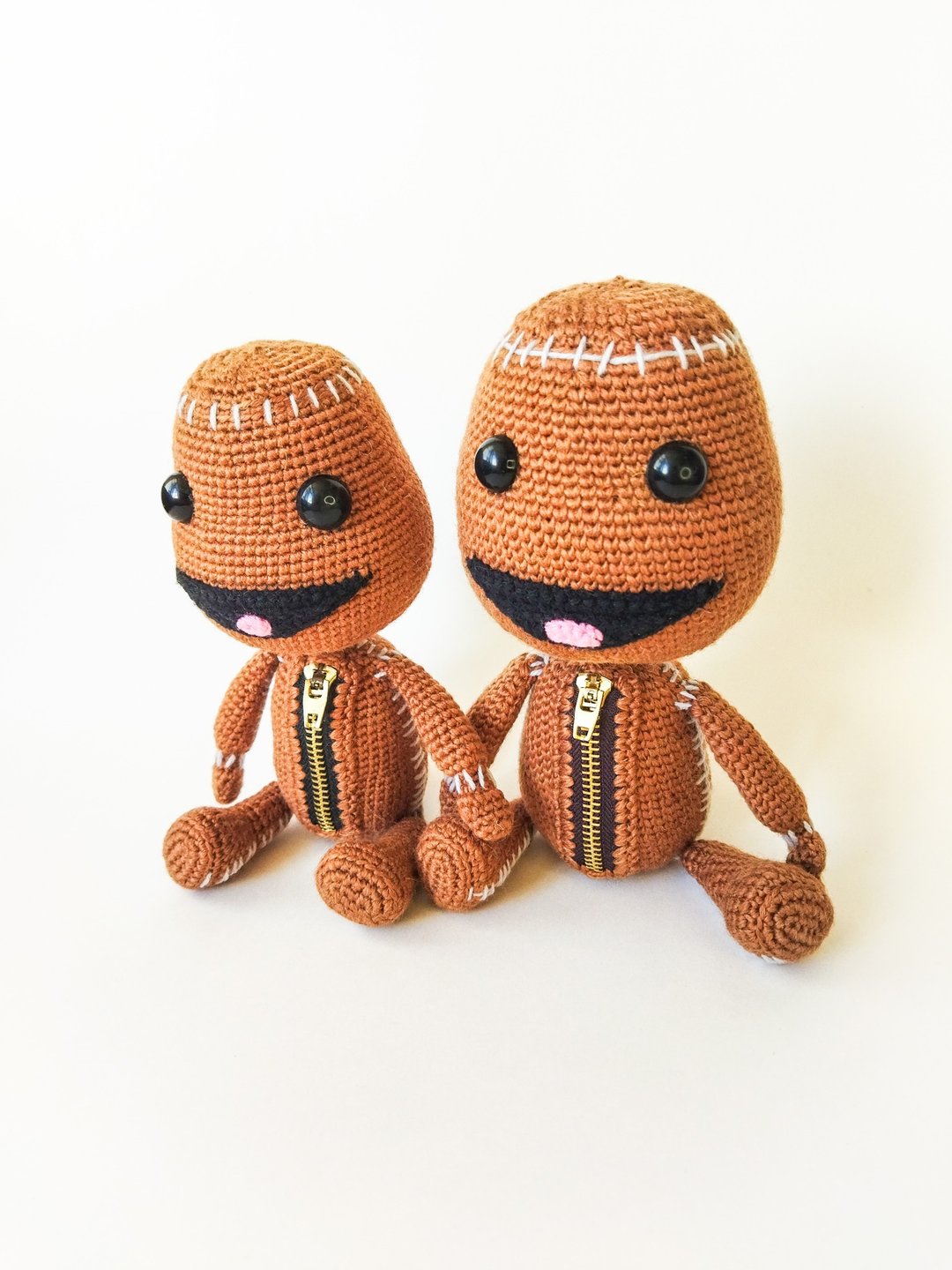 SACKBOY toys figurines a big adventure-Set钩针图案pdf in eng - 手工艺教程/工具书 - 其他材质 
