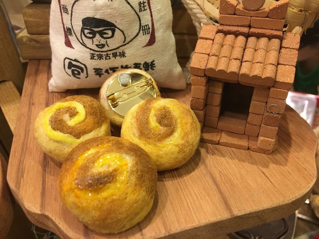 专属订单 -古早味可林母磁铁别针2用 - 其他 - 羊毛 