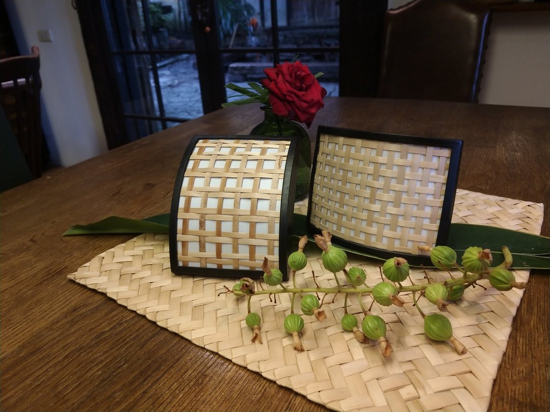 花莲 DIY 月桃 夜灯手作体验(双人同行优惠中) - 编织/羊毛毡/布艺 - 植物．花 