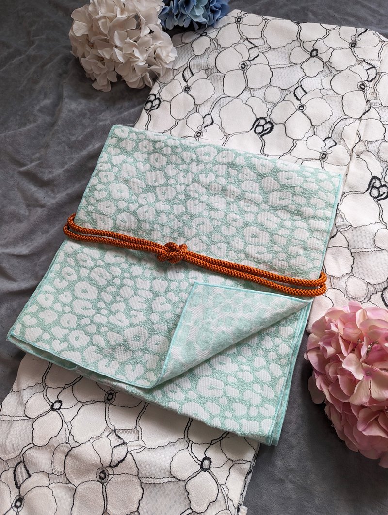 洋粋youiki。和洋和服腰带。大人の兵儿帯。豹纹奶绿 - 其他 - 棉．麻 