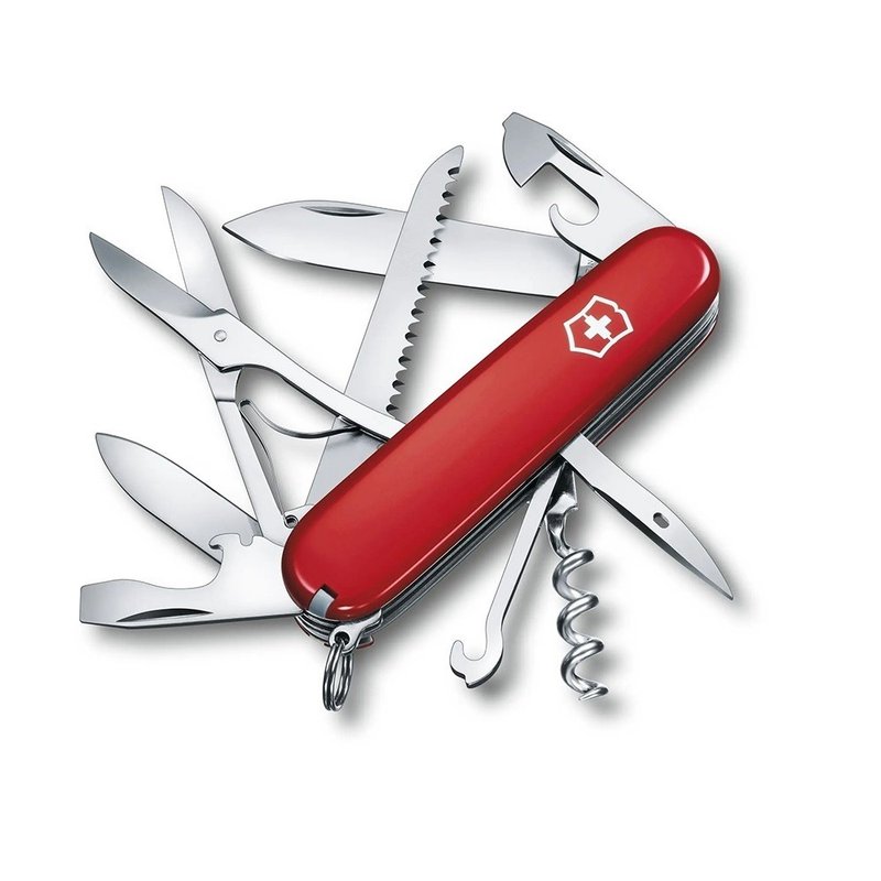 VICTORINOX 瑞士维氏 Huntsman 15用瑞士刀/红 1.3713 - 露营用品 - 不锈钢 红色