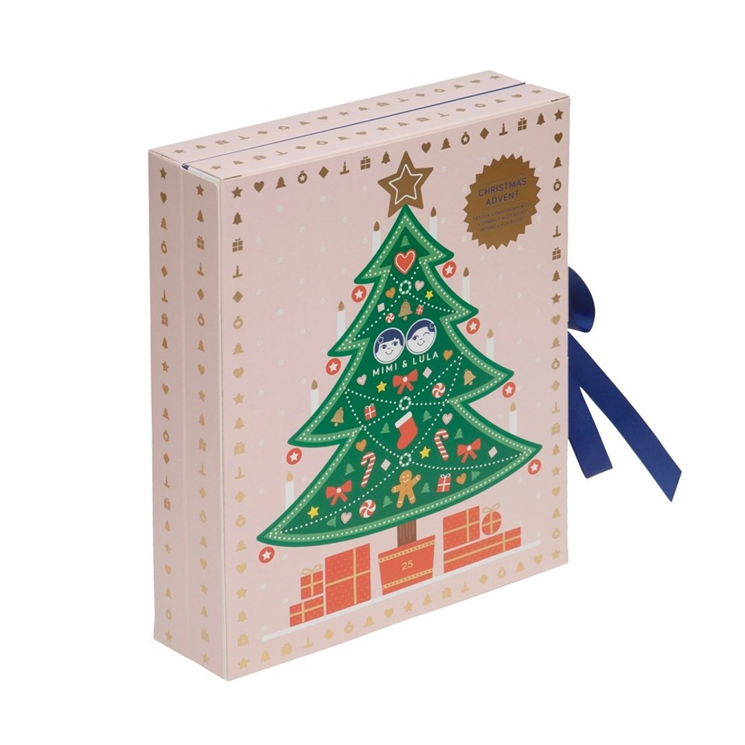 英国Mimi & Lula_AW25_Xmas圣诞倒数礼盒 - 婴儿饰品 - 聚酯纤维 