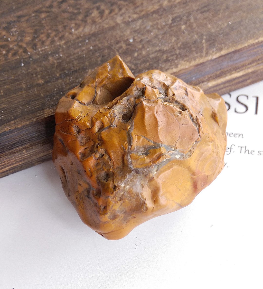 Gebi Stone 内蒙古产地 戈壁石 黄碧玉原石 天然矿石 原矿 - 摆饰 - 其他材质 