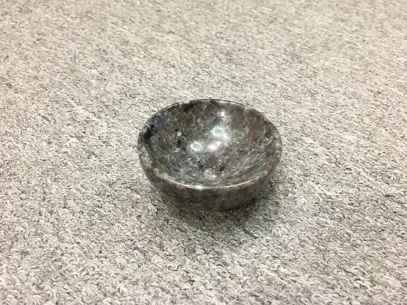 火焰石小碗 - 有助于凝神定心, 平缓心中杂念 - 其他 - 水晶 