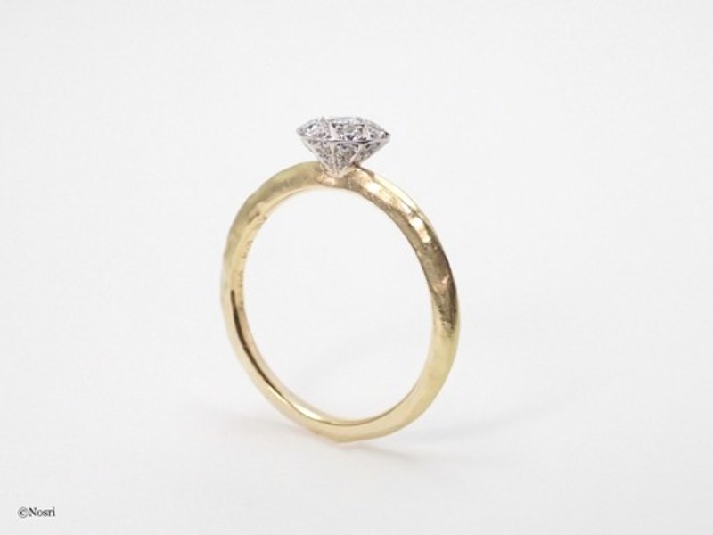 Pinkoi 代购 - Stella 戒指 经典锯状滚边 - 戒指 - 宝石 