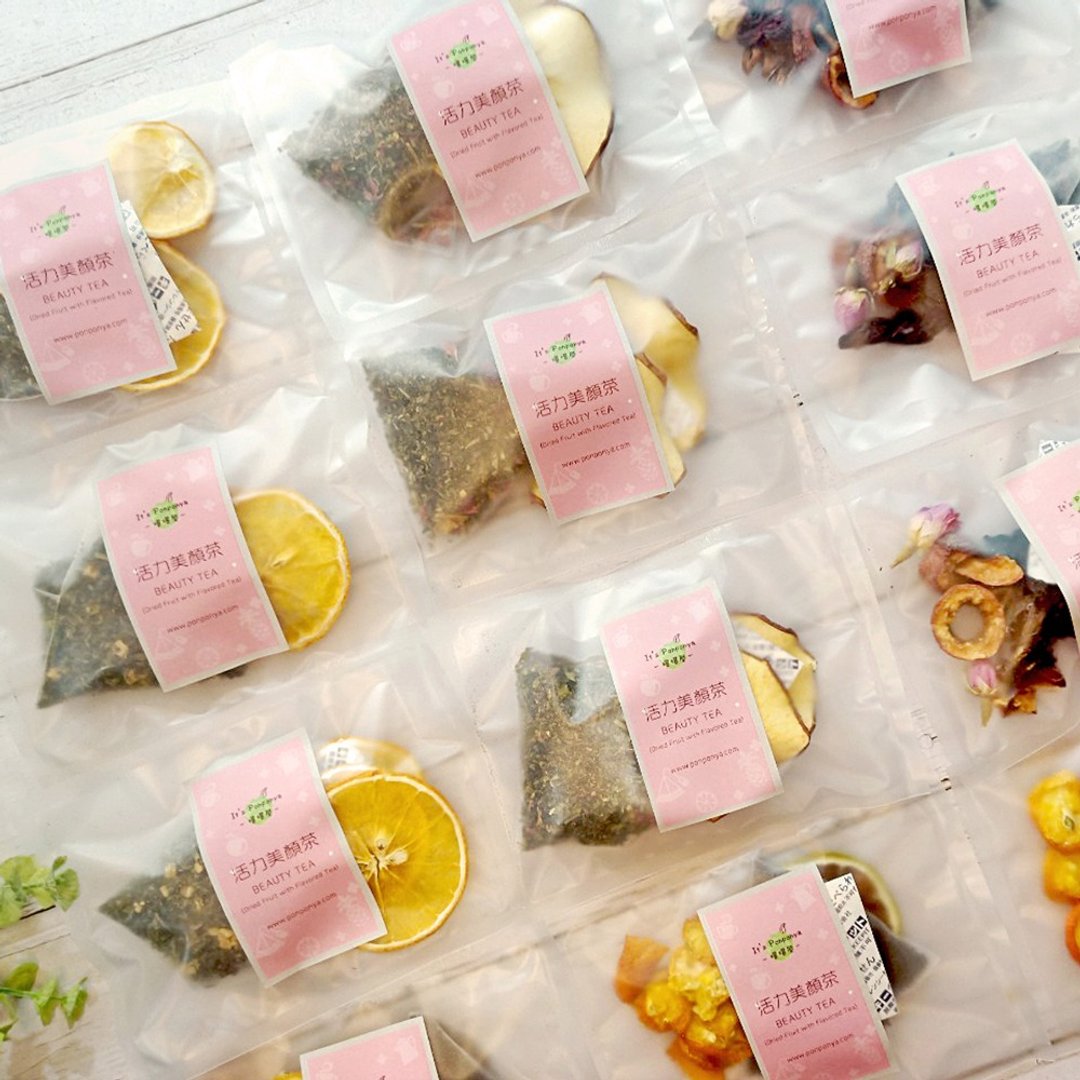 【活力美颜茶】50 入自选包邮分享组 无调味水果干 + 私房茶 - 茶 - 新鲜食材 