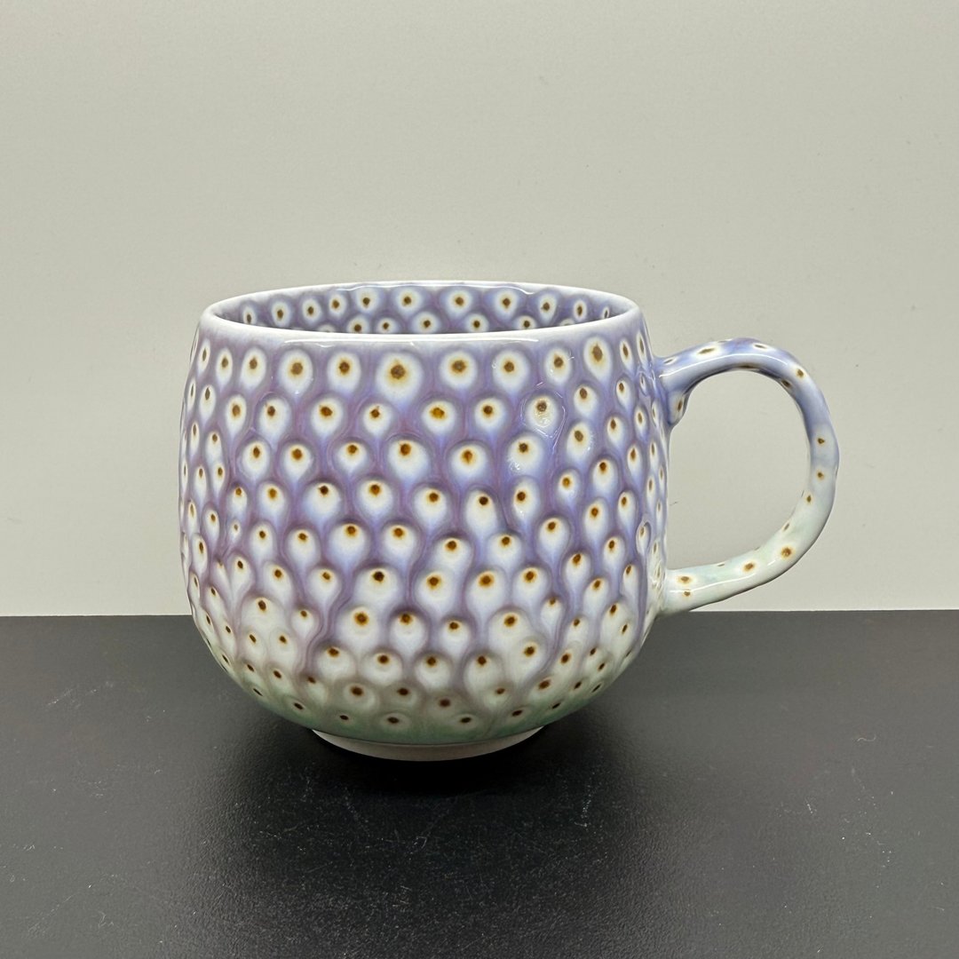 No.7 / 孔雀系列 Peacock / 咖啡杯 270ml - 茶具/茶杯 - 瓷 多色